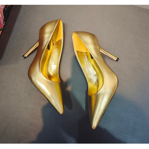 Dolce &amp; Gabbana D&amp;G High-Heeled Shoes For Women #1174186 $115.00 USD, Wholesale Replica Dolce &amp; Gabbana D&amp;G High-Heeled Shoes