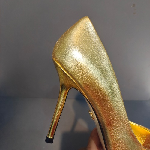 Replica Dolce & Gabbana D&G High-Heeled Shoes For Women #1174186 $115.00 USD for Wholesale