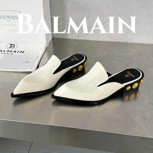 Balmain Slippers For Women #1174282 $118.00 USD, Wholesale Replica Balmain Slippers