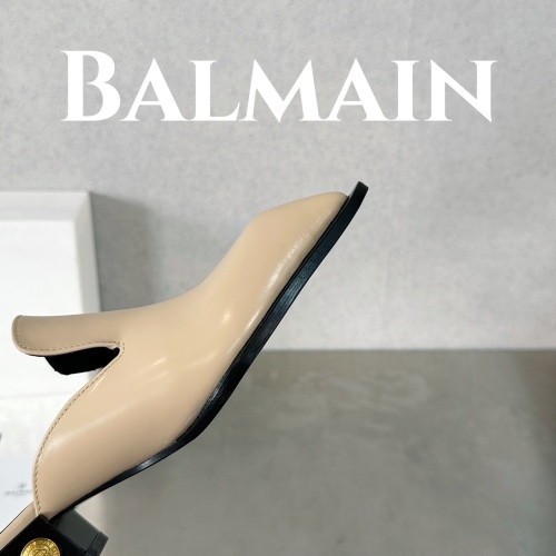 Replica Balmain Slippers For Women #1174283 $118.00 USD for Wholesale