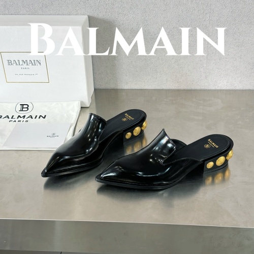 Balmain Slippers For Women #1174285 $118.00 USD, Wholesale Replica Balmain Slippers