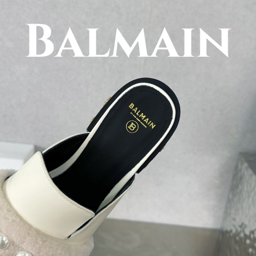 Replica Balmain Slippers For Women #1174288 $130.00 USD for Wholesale