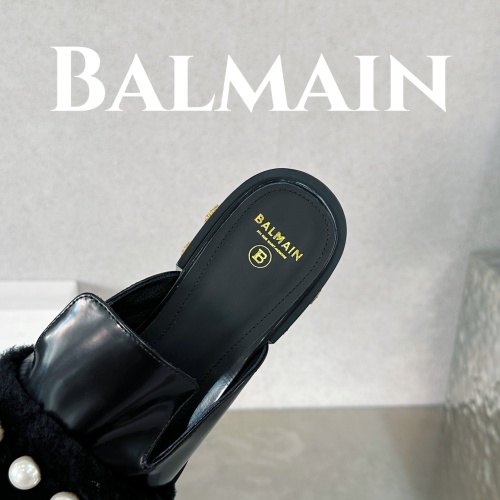 Replica Balmain Slippers For Women #1174292 $130.00 USD for Wholesale