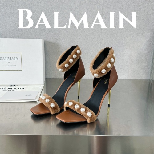 Balmain Sandal For Women #1174325 $125.00 USD, Wholesale Replica Balmain Sandal