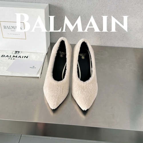 Replica Balmain High-Heeled Shoes For Women #1174332 $132.00 USD for Wholesale