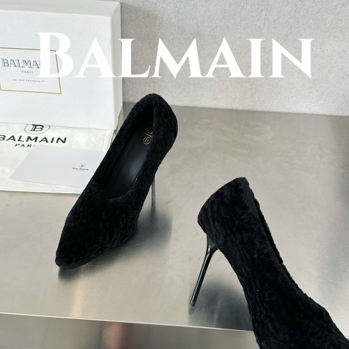 Replica Balmain High-Heeled Shoes For Women #1174335 $132.00 USD for Wholesale