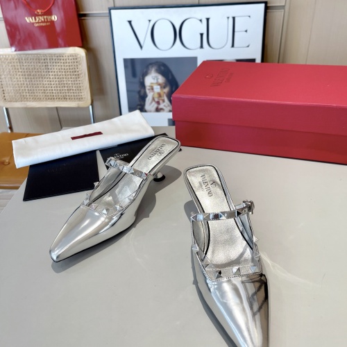 Replica Valentino Slippers For Women #1174363 $92.00 USD for Wholesale