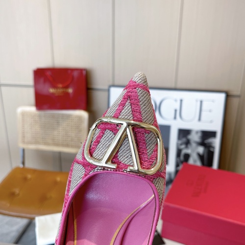 Replica Valentino High-Heeled Shoes For Women #1174370 $96.00 USD for Wholesale