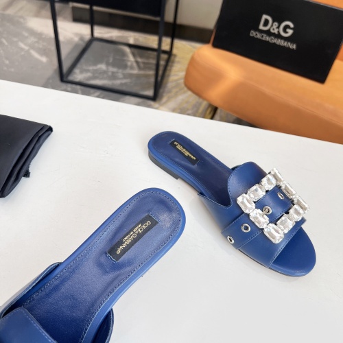 Replica Dolce & Gabbana D&G Slippers For Women #1174400 $85.00 USD for Wholesale