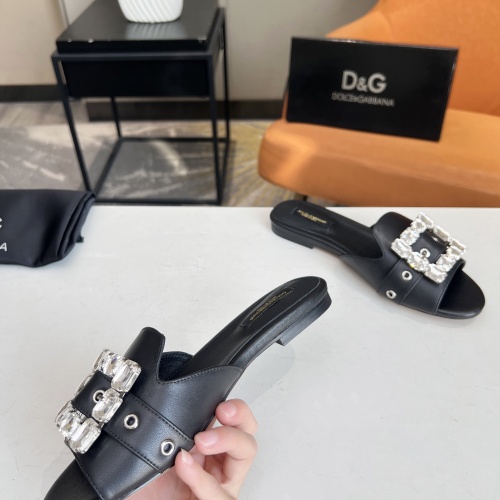 Replica Dolce & Gabbana D&G Slippers For Women #1174401 $85.00 USD for Wholesale