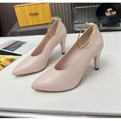 Fendi High-Heeled Shoes For Women #1174407 $98.00 USD, Wholesale Replica Fendi High-Heeled Shoes