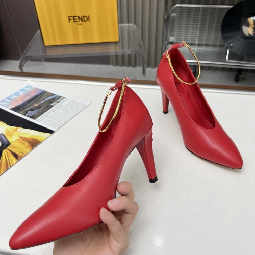 Replica Fendi High-Heeled Shoes For Women #1174415 $98.00 USD for Wholesale