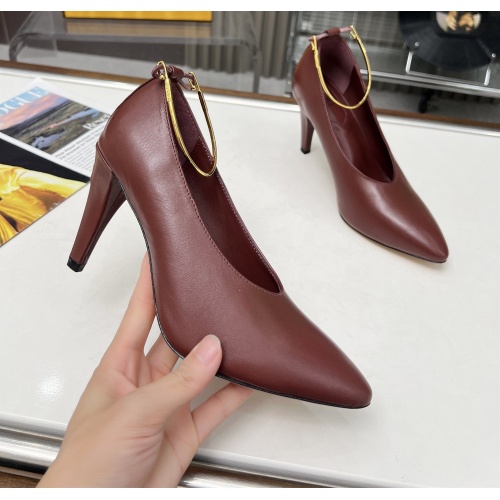 Replica Fendi High-Heeled Shoes For Women #1174416 $98.00 USD for Wholesale