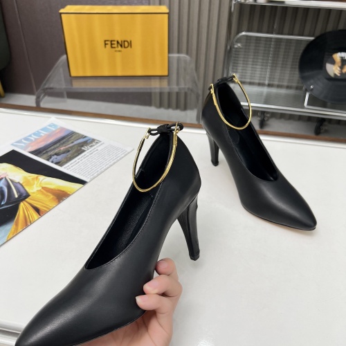 Replica Fendi High-Heeled Shoes For Women #1174417 $98.00 USD for Wholesale