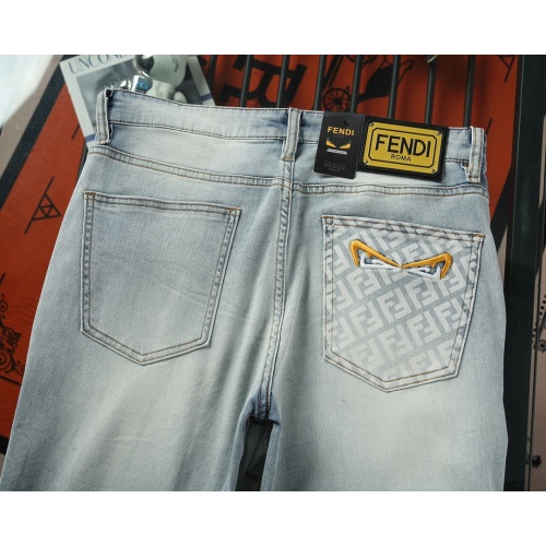 Replica Fendi Jeans For Men #1174492 $56.00 USD for Wholesale