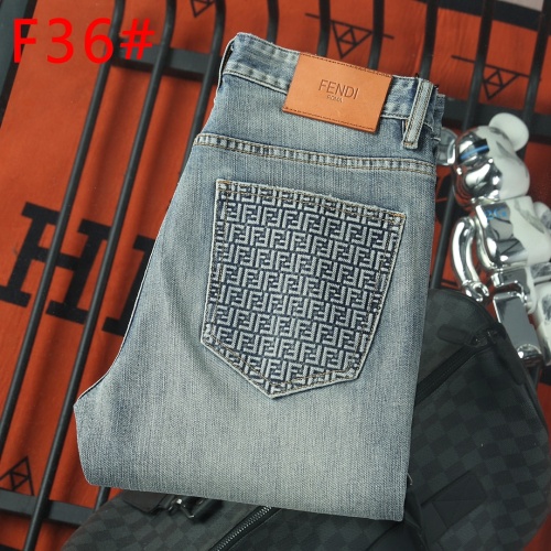 Fendi Jeans For Men #1174493 $56.00 USD, Wholesale Replica Fendi Jeans