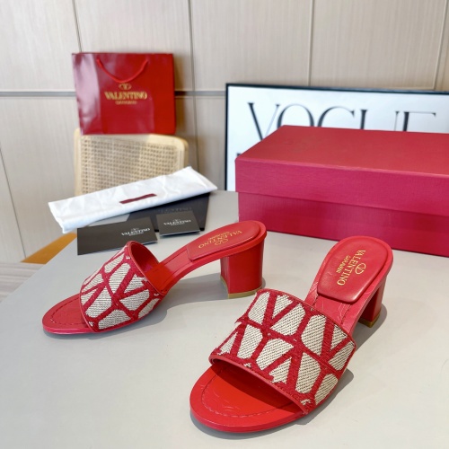 Replica Valentino Slippers For Women #1174505 $96.00 USD for Wholesale