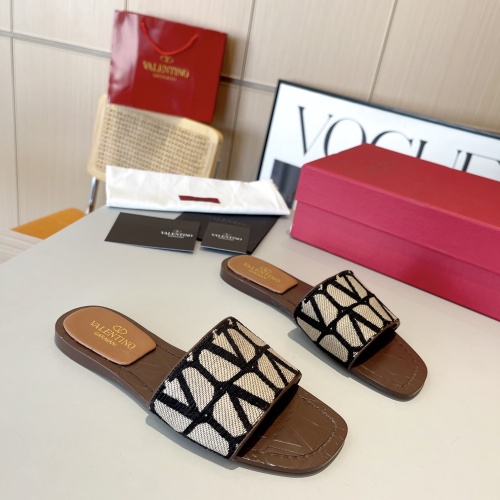 Replica Valentino Slippers For Women #1174512 $96.00 USD for Wholesale