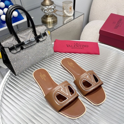 Replica Valentino Slippers For Women #1174519 $68.00 USD for Wholesale
