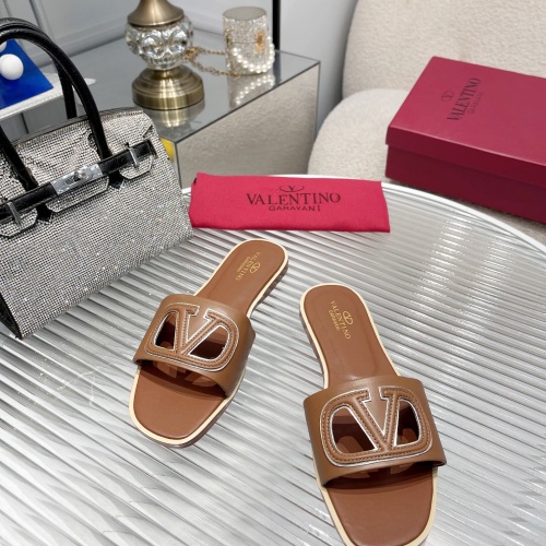 Replica Valentino Slippers For Women #1174519 $68.00 USD for Wholesale