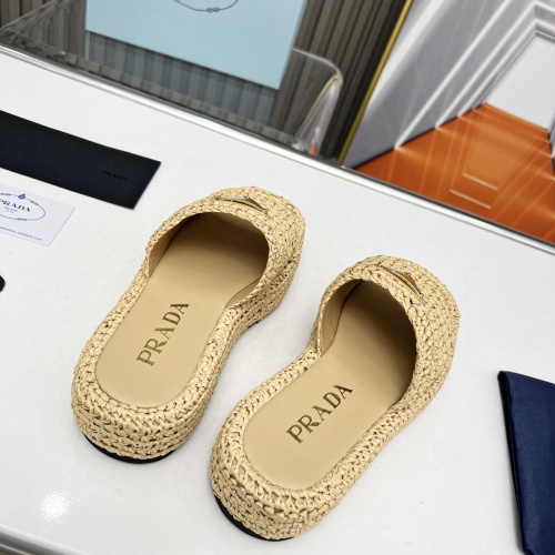 Replica Prada Slippers For Women #1174629 $92.00 USD for Wholesale