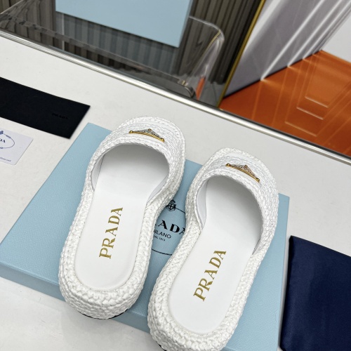 Replica Prada Slippers For Women #1174631 $92.00 USD for Wholesale