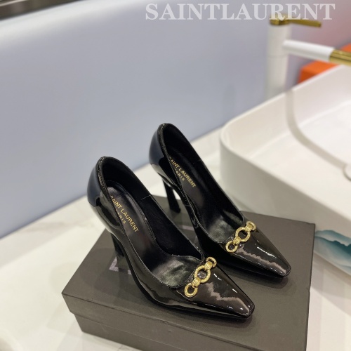 Replica Yves Saint Laurent YSL High-Heeled Shoes For Women #1174651 $115.00 USD for Wholesale