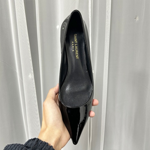 Replica Yves Saint Laurent YSL Flat Shoes For Women #1174661 $100.00 USD for Wholesale