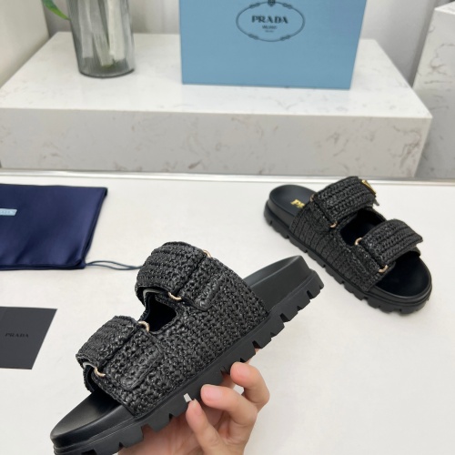 Replica Prada Slippers For Women #1174704 $105.00 USD for Wholesale