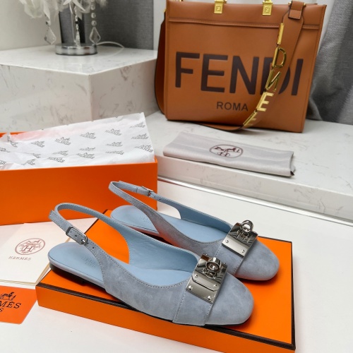 Replica Hermes Sandal For Women #1174714 $88.00 USD for Wholesale