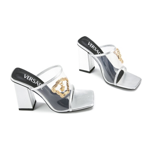 Replica Versace Slippers For Women #1174767 $88.00 USD for Wholesale