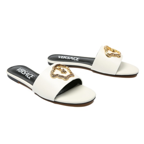 Replica Versace Slippers For Women #1174782 $82.00 USD for Wholesale