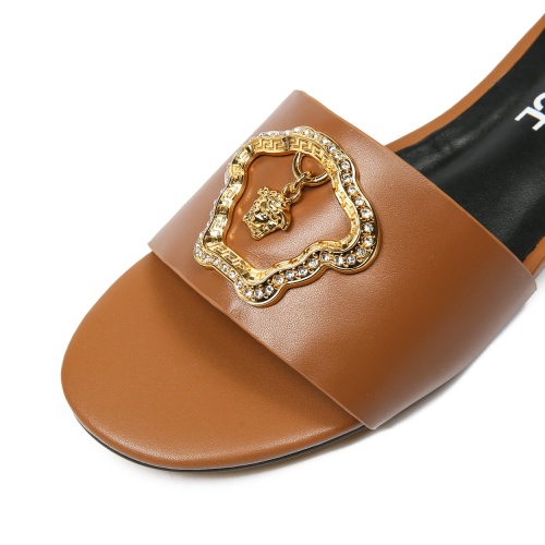 Replica Versace Slippers For Women #1174784 $82.00 USD for Wholesale