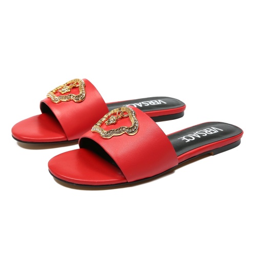 Replica Versace Slippers For Women #1174788 $82.00 USD for Wholesale