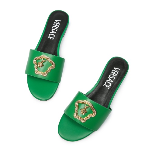 Versace Slippers For Women #1174789 $82.00 USD, Wholesale Replica Versace Slippers
