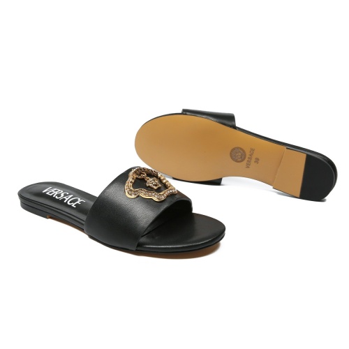 Replica Versace Slippers For Women #1174790 $82.00 USD for Wholesale