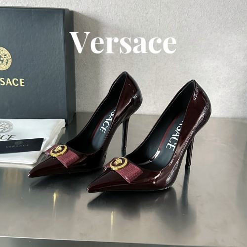 Versace High-Heeled Shoes For Women #1174797