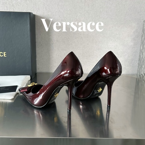 Replica Versace High-Heeled Shoes For Women #1174797 $118.00 USD for Wholesale