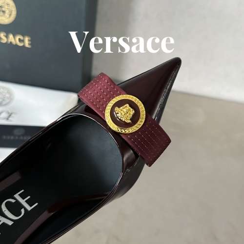 Replica Versace High-Heeled Shoes For Women #1174797 $118.00 USD for Wholesale