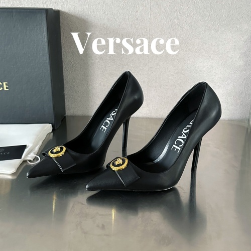 Versace High-Heeled Shoes For Women #1174799