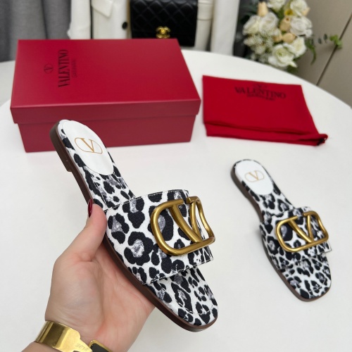Replica Valentino Slippers For Women #1174807 $85.00 USD for Wholesale