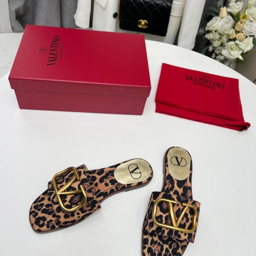 Replica Valentino Slippers For Women #1174810 $85.00 USD for Wholesale