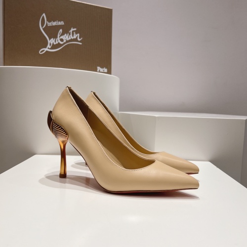 Replica Christian Louboutin High-heeled shoes For Women #1174838 $118.00 USD for Wholesale