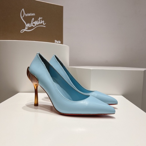 Replica Christian Louboutin High-heeled shoes For Women #1174841 $118.00 USD for Wholesale
