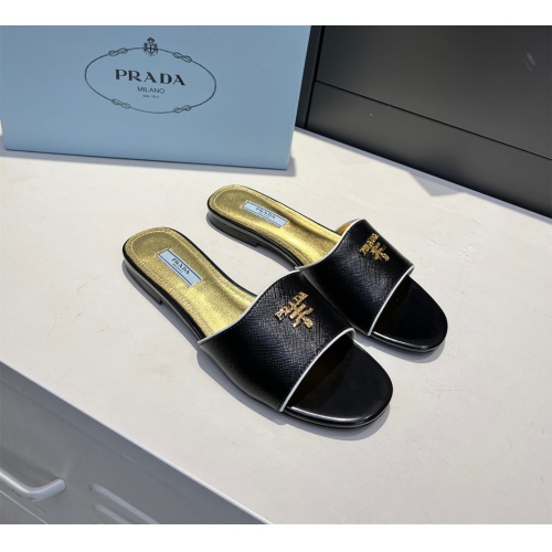 Replica Prada Slippers For Women #1174853 $85.00 USD for Wholesale