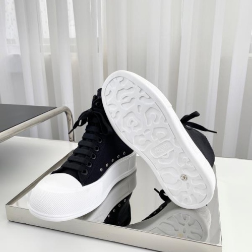 Replica Alexander McQueen High Tops Shoes For Men #1174903 $98.00 USD for Wholesale