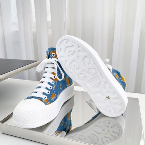 Replica Alexander McQueen High Tops Shoes For Women #1174906 $96.00 USD for Wholesale