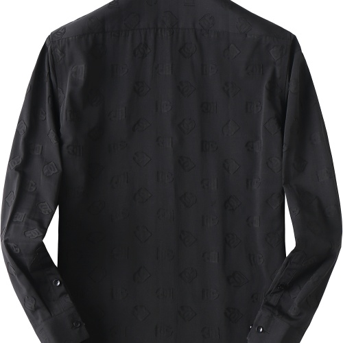 Replica Dolce & Gabbana D&G Shirts Long Sleeved For Men #1174951 $48.00 USD for Wholesale
