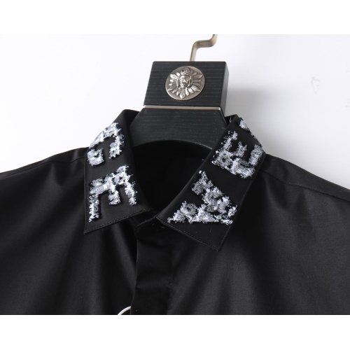 Replica Versace Shirts Long Sleeved For Men #1174955 $48.00 USD for Wholesale