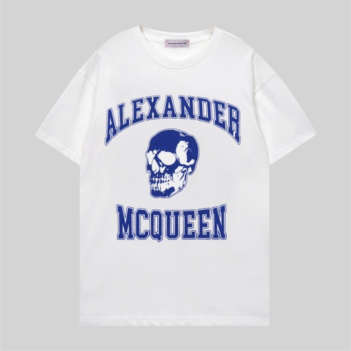 Alexander McQueen T-shirts Short Sleeved For Unisex #1174977 $27.00 USD, Wholesale Replica Alexander McQueen T-shirts